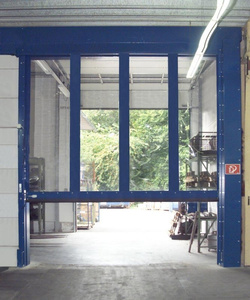 Folia PVC 200x2 Niebieska nietransparentna Ref. 154 (rolka 50 mb)