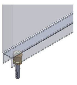 Nylonowa rolka prowadząca  NIKO 35.N58, Ø50 mm