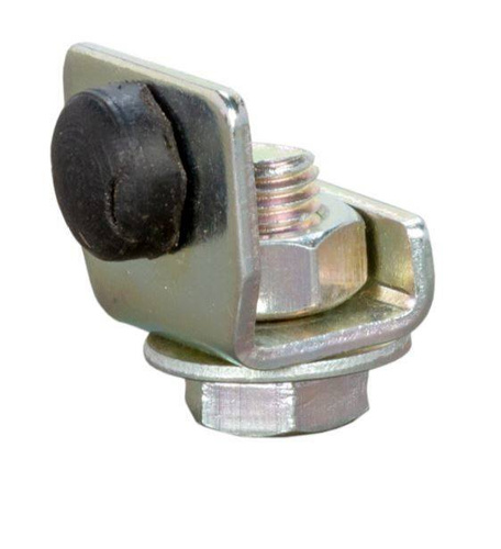 Stoper końcowy szyny NIKO 51.X04, stal nierdzewna AISI 304