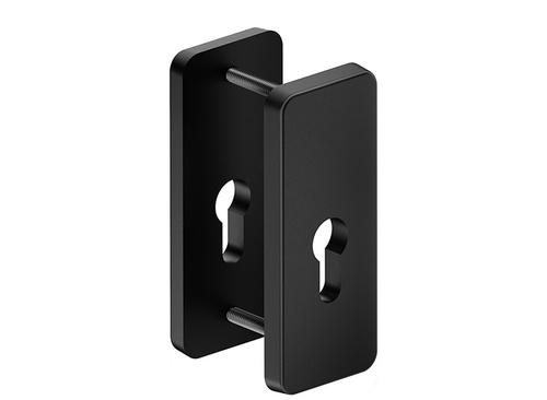 Szyld górny bezpieczny do klamek Metal-Bud ATLAS, wersja krótka