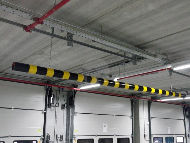 Wysięgnik ocynkowany H=3 m, szerokość ograniczenia 2 metry