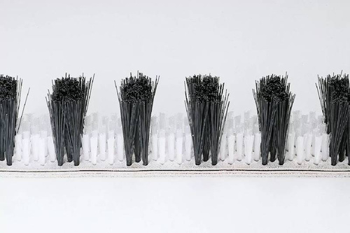 Szczotka na pasie płaskim MINK BFR