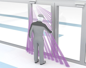 Czujnik bezpieczeństwa do drzwi wahadłowych BIRCHER SolidSense