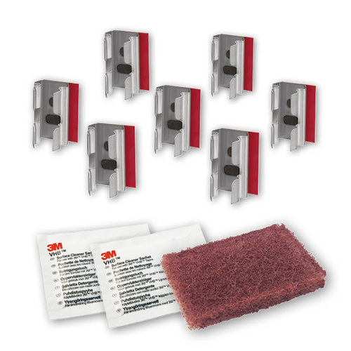 Zestaw samoprzylepnych klipsów do profilu ochronnego FSA 8100