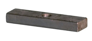 Płytka montażowa do skrzydeł metalowych  NIKO 24.F03, stal czarna