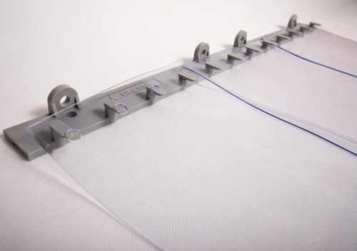 Polipropylenowe zawiesie QuickMount 610 mm do kurtyn paskowych