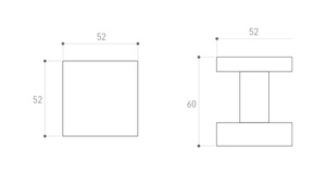 Gałka drzwiowa Metal-Bud Q