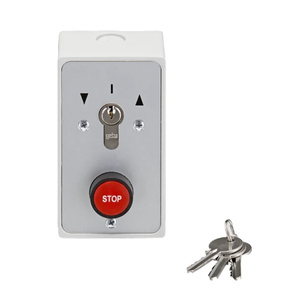 Natynkowy przełącznik kluczykowy w metalowej obudowie SOMMER S12767-00001