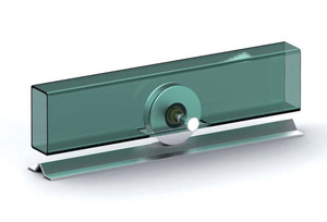 Koło jezdne z smarowaniem profil V 