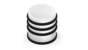 Odbojnik wolnostojący Metal-Bud, wysoki