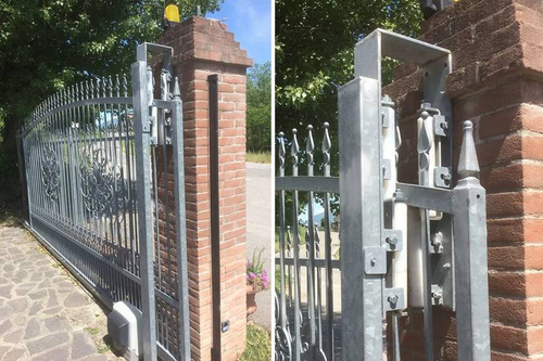 Nylonowy przedłużony prowadnik rolkowy IBFM, typ 469L