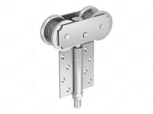 Wózek 4-kołowy z zawiasem MANTION 0582, ocynk