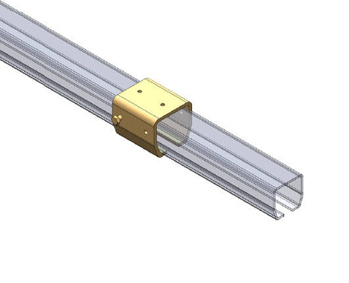 Uchwyt szyny NIKO 21.B00, ocynk