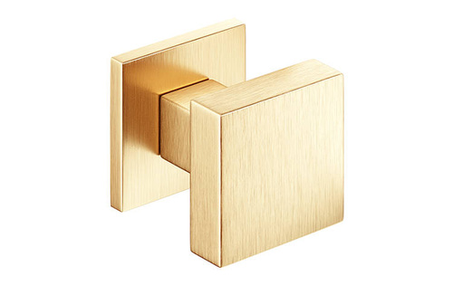 Gałka drzwiowa CORONA AEGIS (szyld kwadratowy Q SLIM)