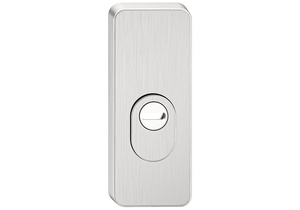 Szyld górny antywłamaniowy w klasie 3 do klamek Metal-Bud ATLAS, wersja krótka