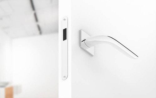 Klamka drzwiowa CORONA MOON (szyld kwadratowy)