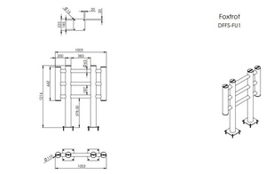 Osłona maszyn i towaru d-flexx Foxtrot 1000 mm