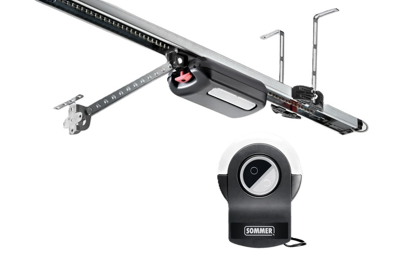 Napęd do bramy garażowej SOMMER pro+ z 1 nadajnikiem 4-kanałowym