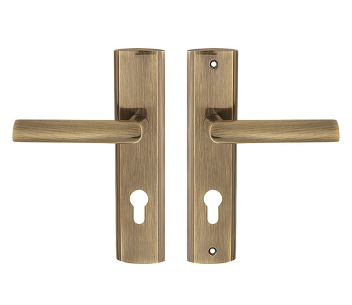 Wewnątrz klatkowa klamka drzwiowa Metal-Bud MIRO 72 mm