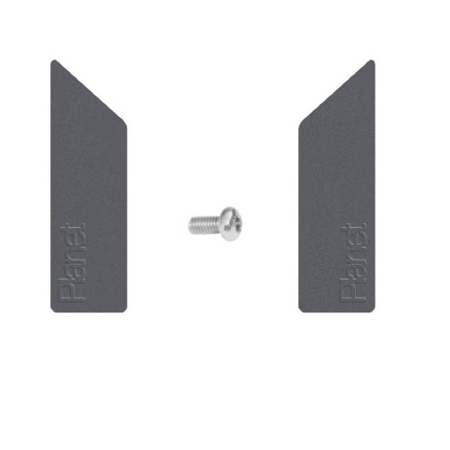 Zaślepki do wąskich uszczelek opadających PLANET do szkła (900836)