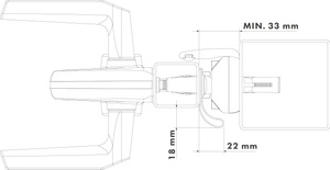 Antywłamaniowa płytka ochronna do zaczepów Locinox SHIELD
