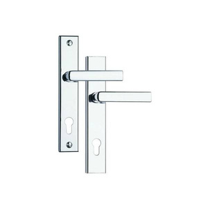 Wzmocniona klamka drzwiowa na długim szyldzie LOB MKS01 / MKS02