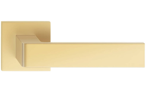 Klamka drzwiowa Metal-Bud RUMBA K FIT, mosiądz matowy