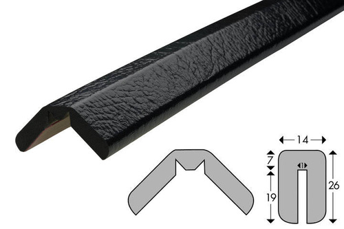 Elastyczny profil ostrzegawczo-ochronny KNUFFI typ W (5000 mm)