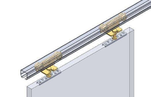 Wózek 4-kołowy NIKO 21.R91, ocynk