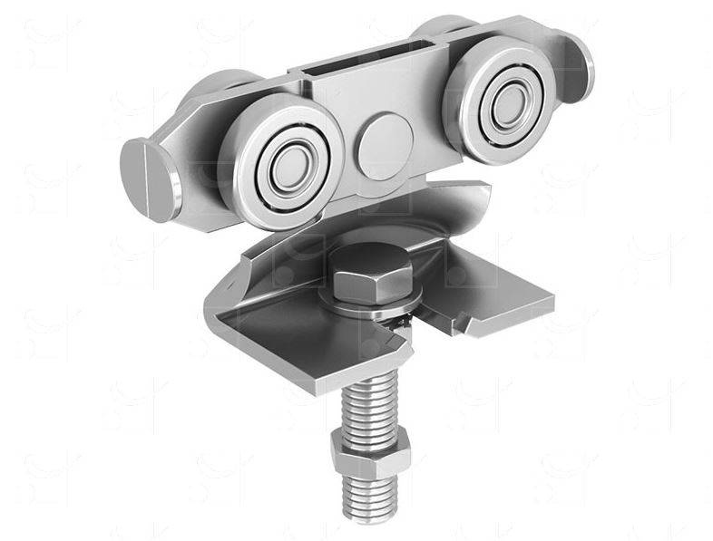 Wózek 4-kołowy MANTION 9242, ocynk