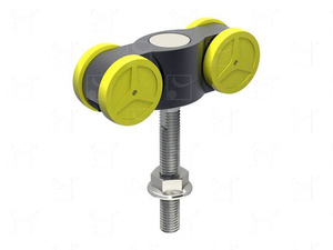 Wózek 4-kołowy MANTION 11218HCX, koła nylonowe