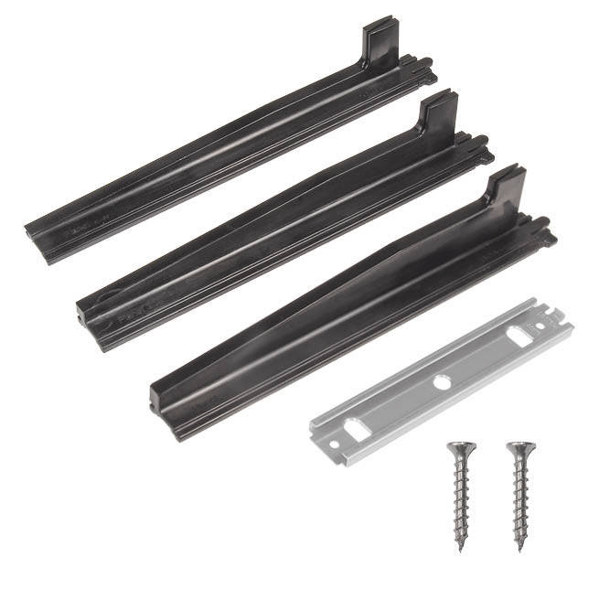 Prowadnice podłogowe do uszczelki opadającej PLANET SN, długie (902037)