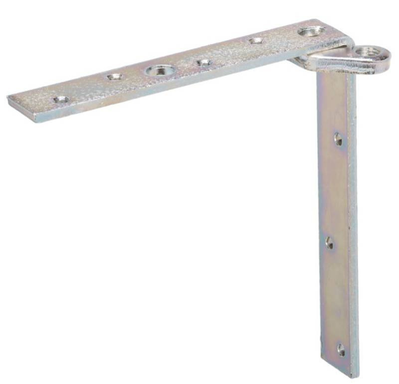 Górny narożnik do skrzydeł drewnianych NIKO 21.F97, ocynk