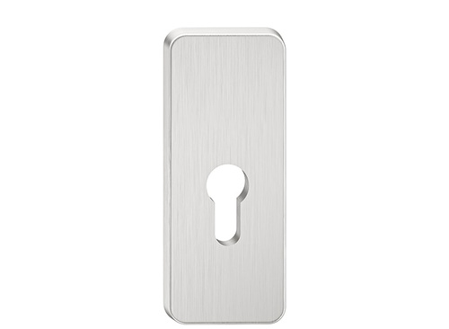 Szyld górny bezpieczny do klamek Metal-Bud ATLAS, wersja krótka