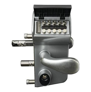 Nawierzchniowy zamek kodowany mechanicznie Locinox VINCI V2  LMKQ na płaskownik 10 mm