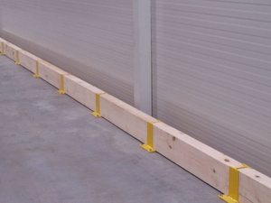 Element pośredni odbojnicy drewnianej - CM.ODH