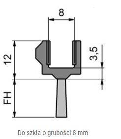 Uszczelka szczotkowa MINK STL12080