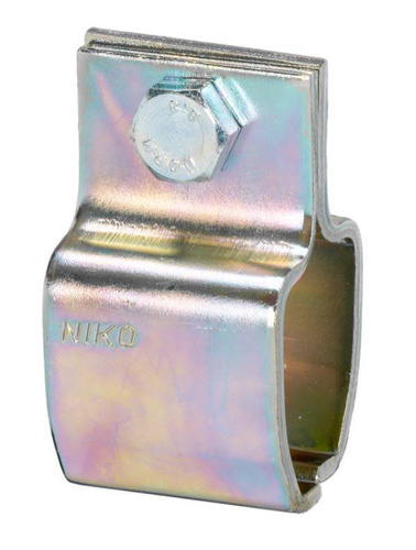 Uchwyt szyny NIKO 73.B03, stal kwasoodporna AISI 316