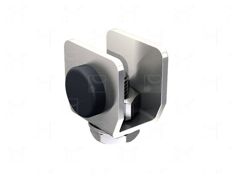 Stoper szyny MANTION 9158, ocynk