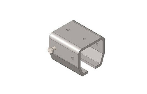 Uchwyt szyny NIKO 26.B50, stal czarna