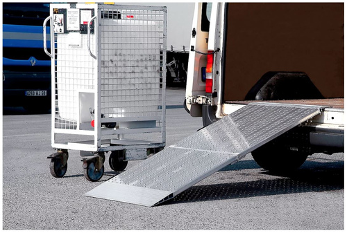 Antypoślizgowa składana aluminiowa rampa najazdowa ALTEC AOS-F 200 (081.55.010)