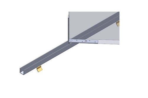 Uchwyt mocujący dolnej szyny NIKO 32.B00