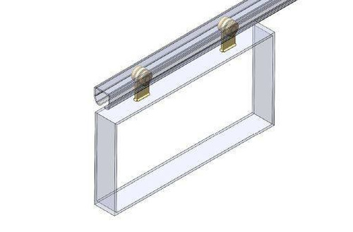 Wózek 2-kołowy NIKO 24.T01, ocynk