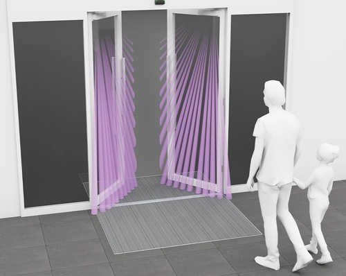 Czujnik bezpieczeństwa do drzwi wahadłowych BIRCHER SolidSense