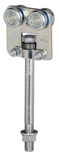 Wózek 4-kołowy z obrotowym trzpieniem NIKO 26.R52, ocynk