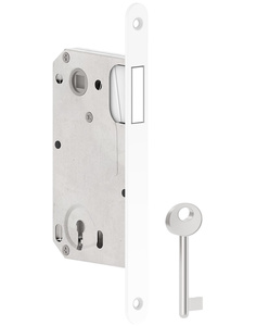 Zamek wpuszczany magnetyczny METAL-BUD 90/50, typ portugalski