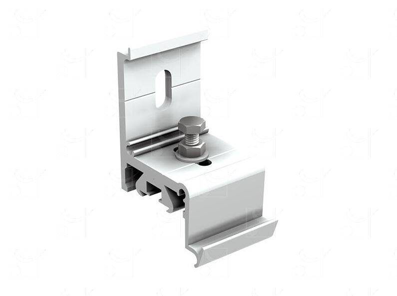 Uchwyt ścienny MANTION 11113, aluminium