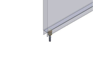 Mosiężna rolka prowadząca  NIKO 34.M58, Ø32 mm