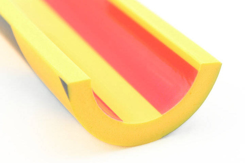 Elastyczny profil ostrzegawczo-ochronny KNUFFI typ R50 (1000 mm)