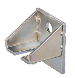 Regulowany uchwyt ścienny do szyny NIKO 74.B05, stal kwasoodporna AISI 316